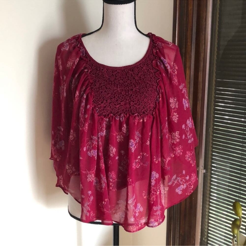 Lauren Conrad | Floral Blouse Size S